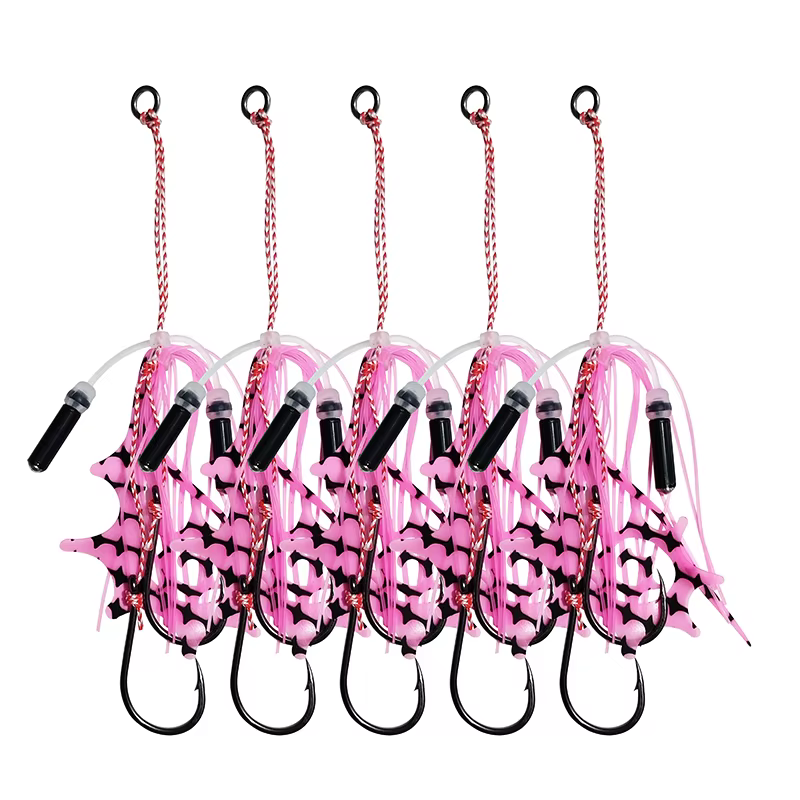 Jig Head de goma con falda silicona y campana para vinilo