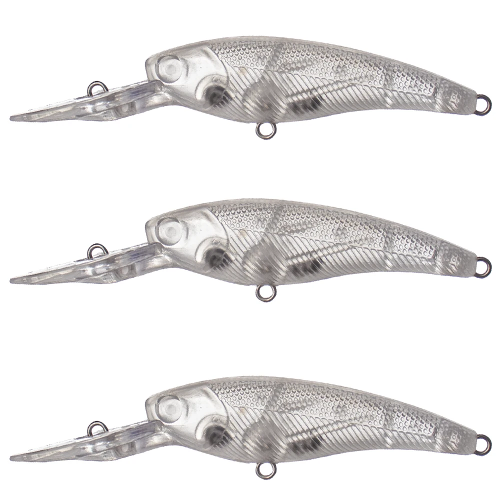 Lote de minnow en blanco sin pintar para personalizar