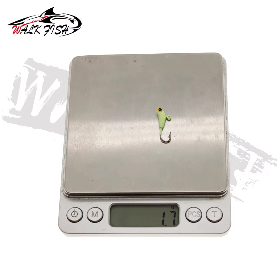 WALK FISH Señuelo Jigging Hielo Banana-Vinilo multicolor para invierno - imagen 2