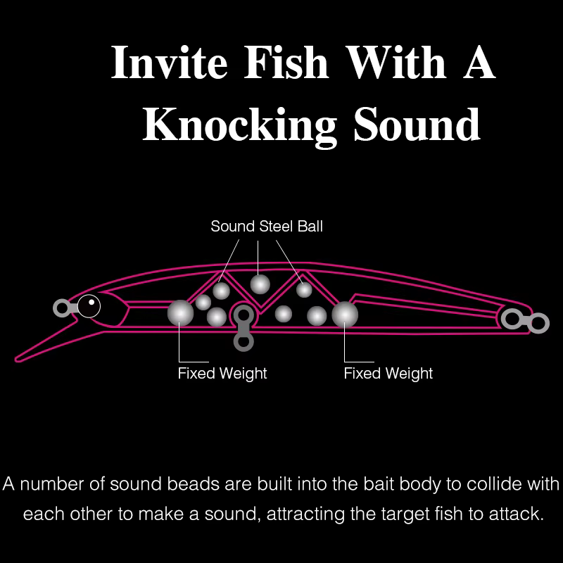 Señuelo Jerkbait Minnow Suspendido Tsurinoya DW70 – 100mm 9.5g Pike Bass - imagen 4