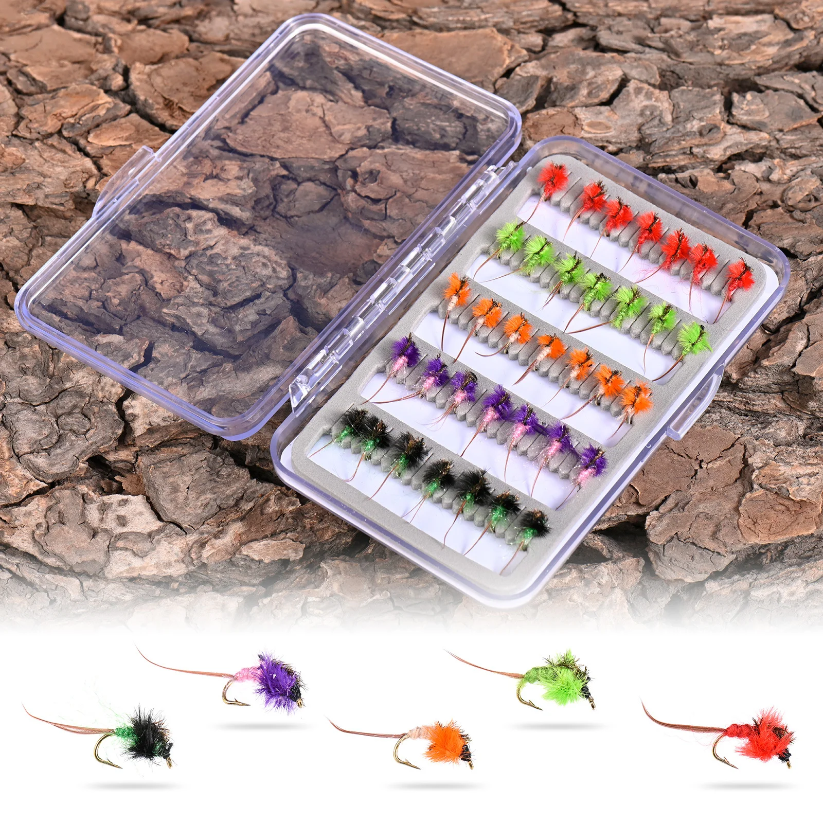 Caja y variedad de modelos