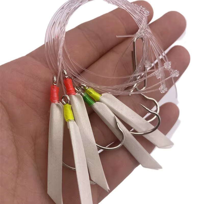 Señuelo Luminoso de Plumas Caballa – Perfecto para surf y barco - imagen 2