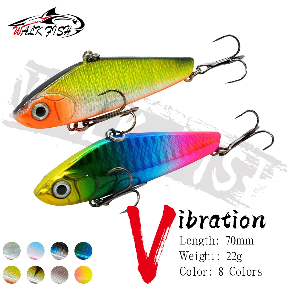 Señuelo VIB WALK FISH 70mm – Crankbait sin labios para todas las capas - imagen 2