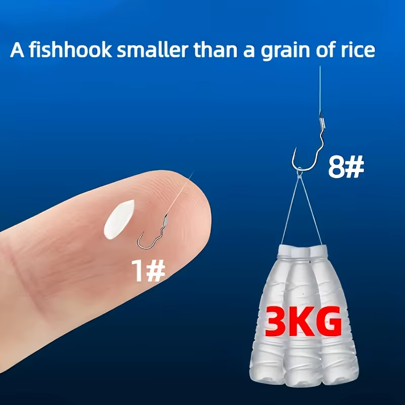 Anzuelos con Tapa Automática – Triple Púa Antivuelco para Pesca - imagen 2