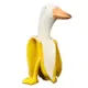 Estatua Pato Forma Plátano, Resina Artística para Jardín - imagen 3