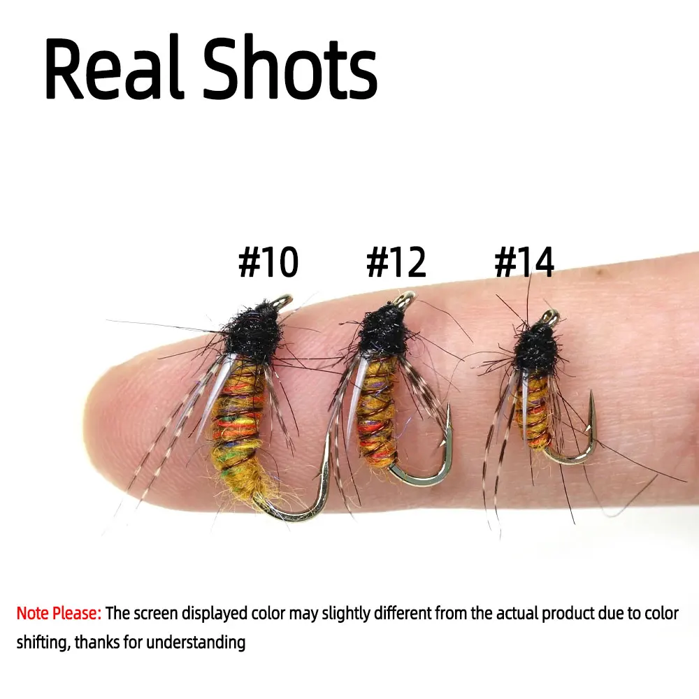 Anzuelo Partridge Soft Hackle Nymph – Ninfa marrón para trucha - imagen 3