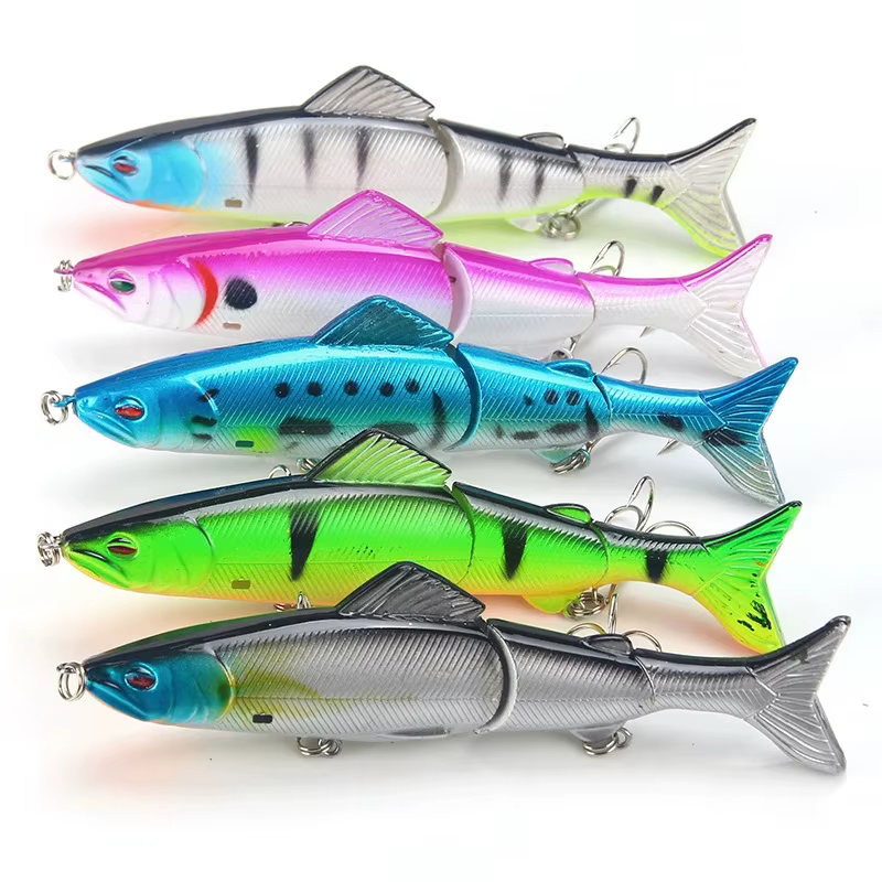 Señuelo crankbait articulado para lucio – Pesca de depredadores - imagen 5