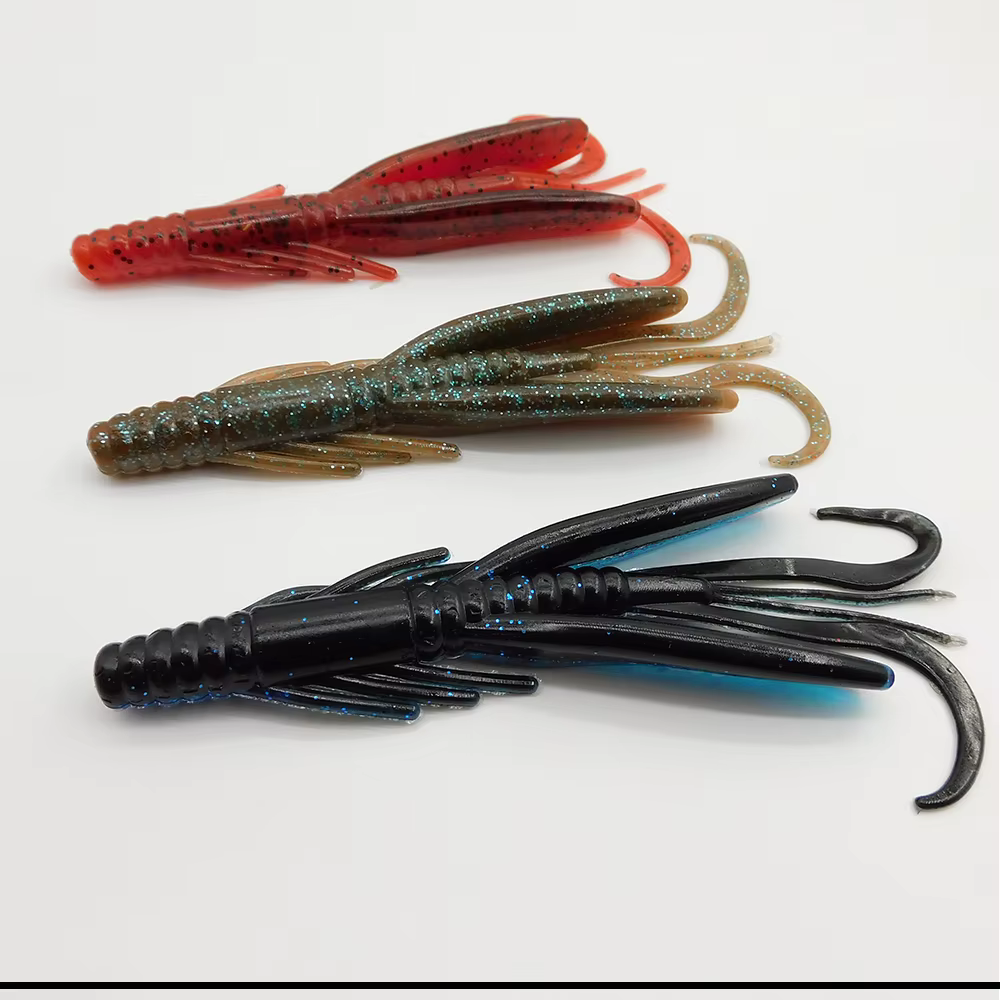 ESFISHING Pork 105mm señuelo para lubina, perca y lucio - imagen 5