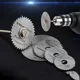 Discos de sierra circular de metal con vástago HSS para taladro - imagen 2