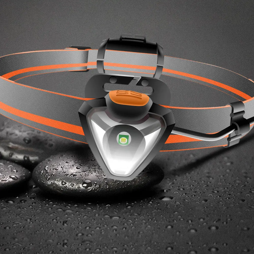 Luz LED frontal impermeable para pesca rotación 360 grados - imagen 5