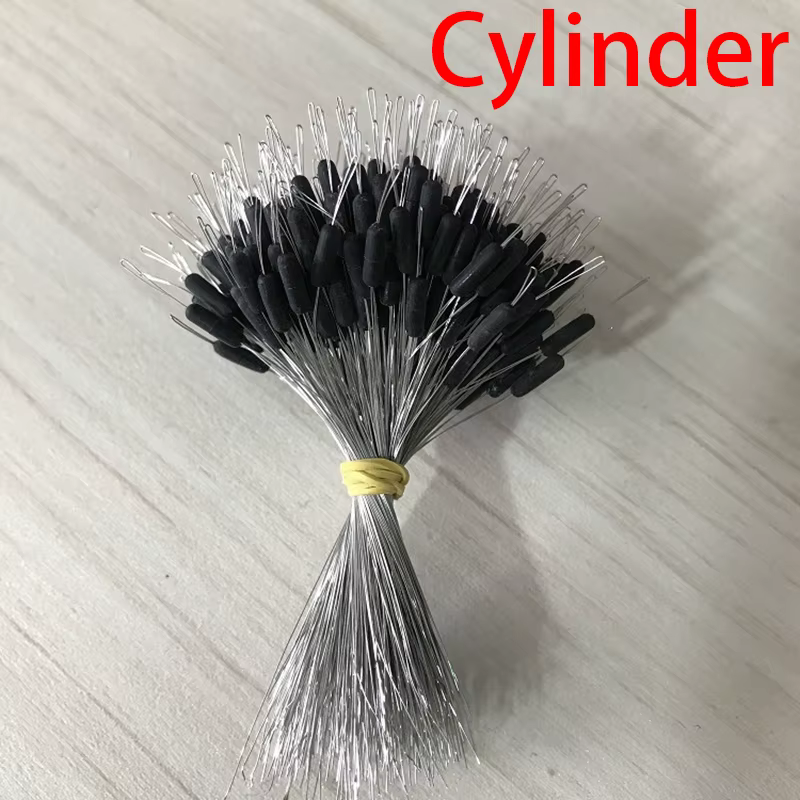 Flotador de silicona negro para pesca - imagen 3