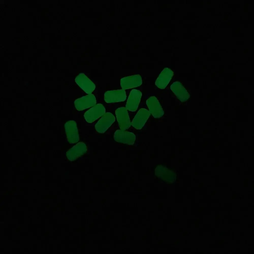 Cuentas luminosas verdes para pesca
