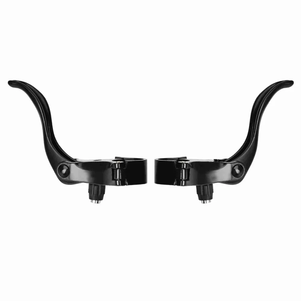 Manetas de freno aluminio 24mm para MTB – Negro/Plateado - imagen 3