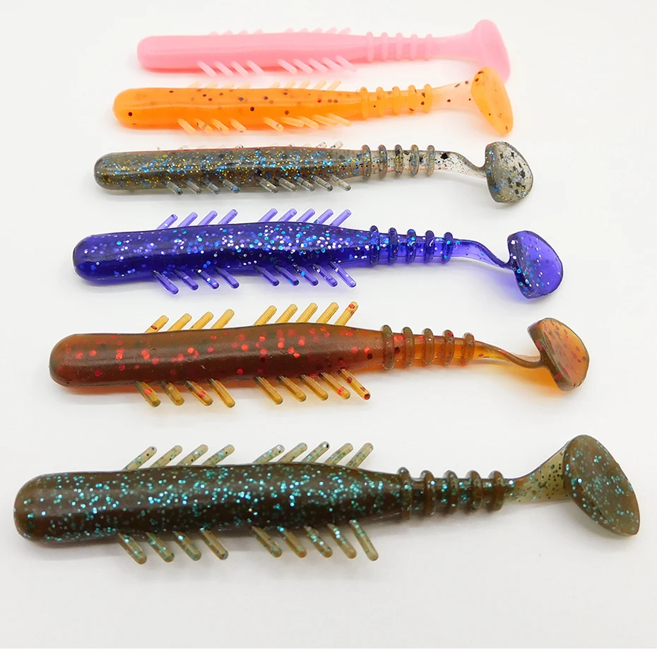 Bugsy Shad ESFISHING Swimbait de vinilo para spinning - imagen 5