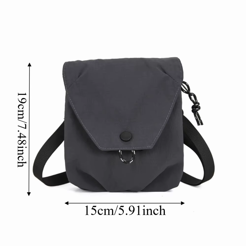 Bolso Bandolera Cruzado con Múltiples Bolsillos y Correa Ajustable - imagen 5