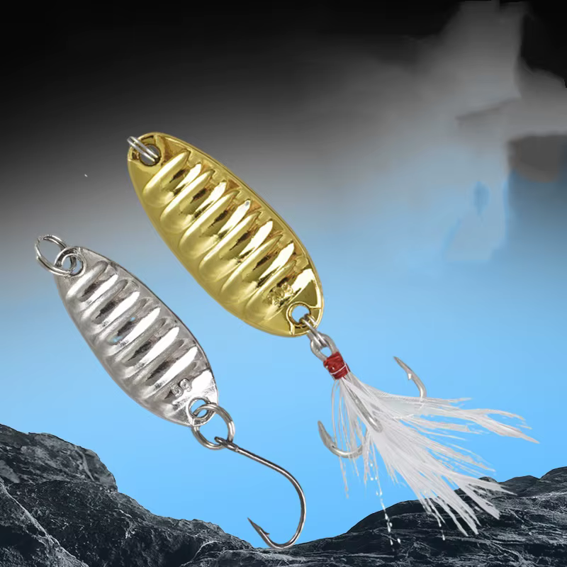 Jigs Metálicos Planos con Lentejuelas Vibratorias de Largo Alcance - imagen 2