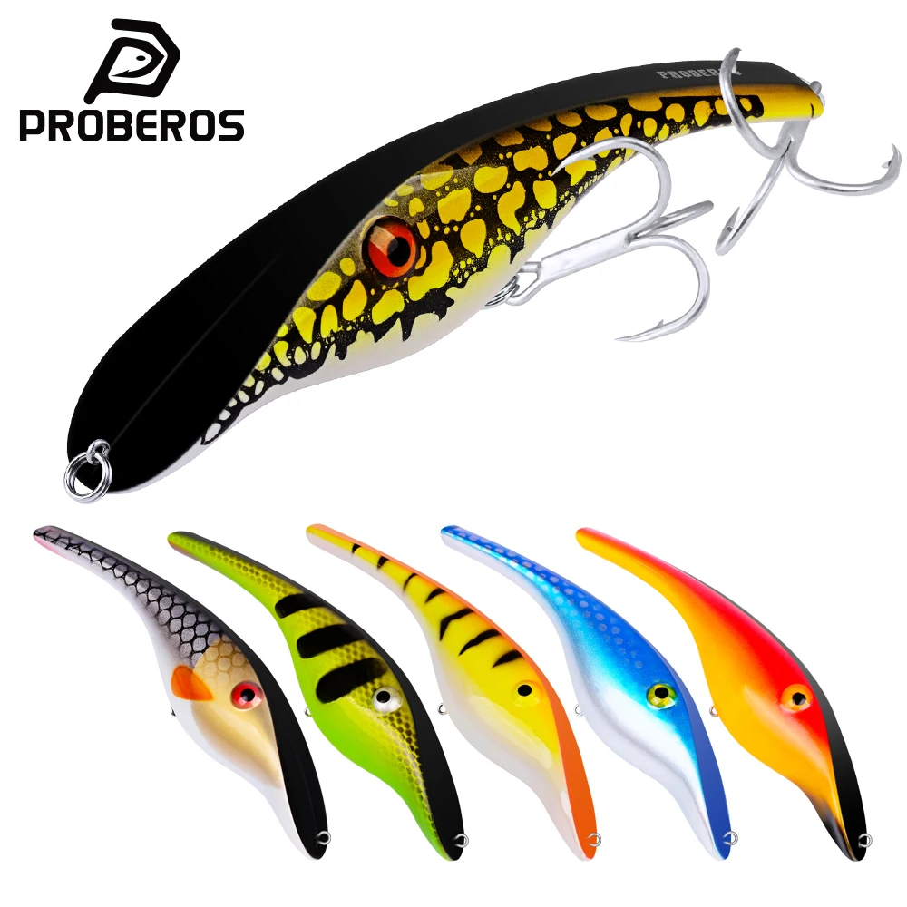 Proberos Jerkbait Minnow que hunde sin labios – para lucio