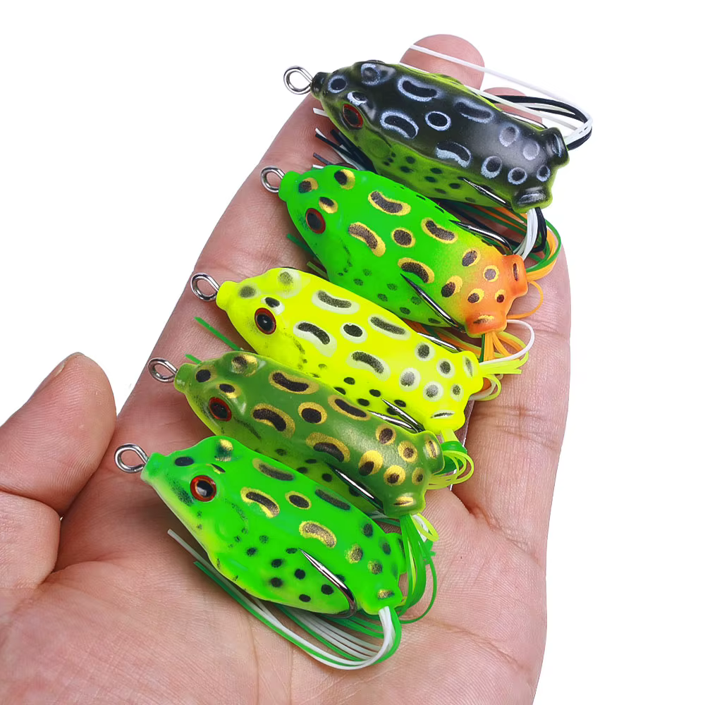 Thunder Frog, señuelo de rana blanda para pesca de superficie - imagen 2