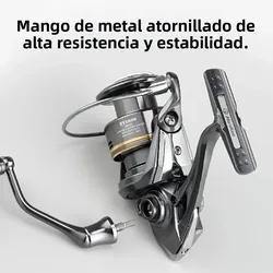 Carrete giratorio Huidiao para surf y agua salada – alta mar robusto