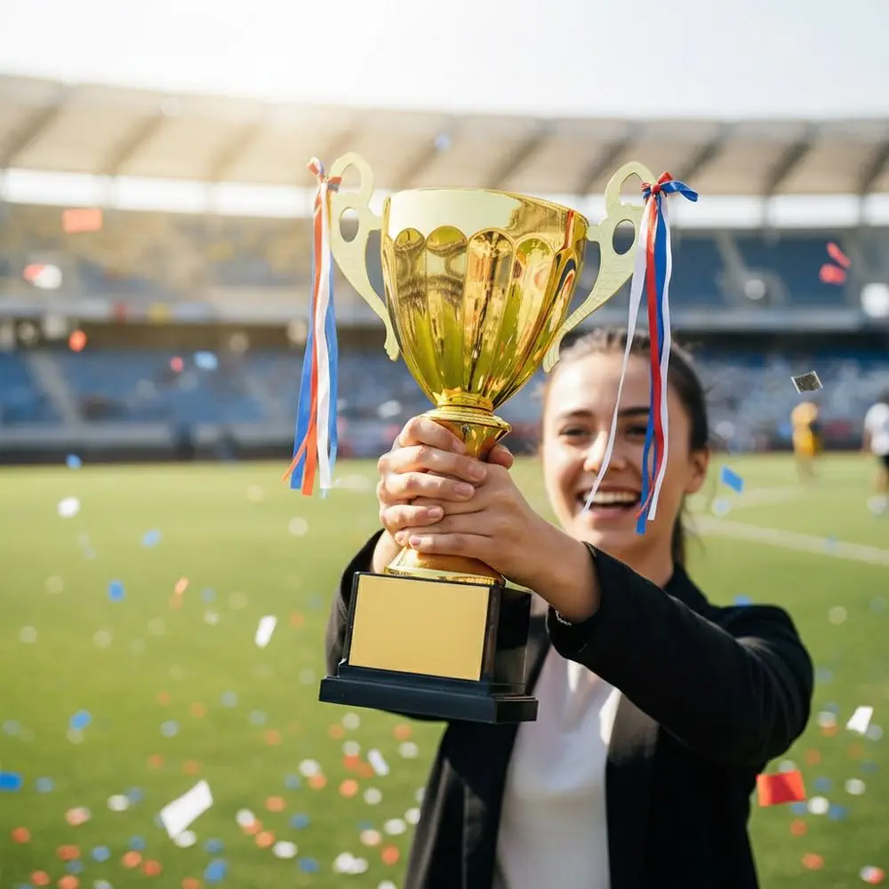 Trofeo para ceremonia de premiación