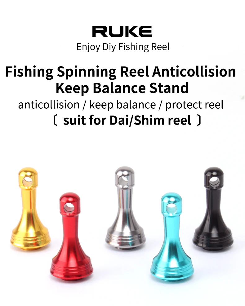 Soporte RUKE para carretes spinning