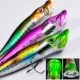 Popper de superficie flotante Proberos Topwater con cascabel y lance - imagen 5