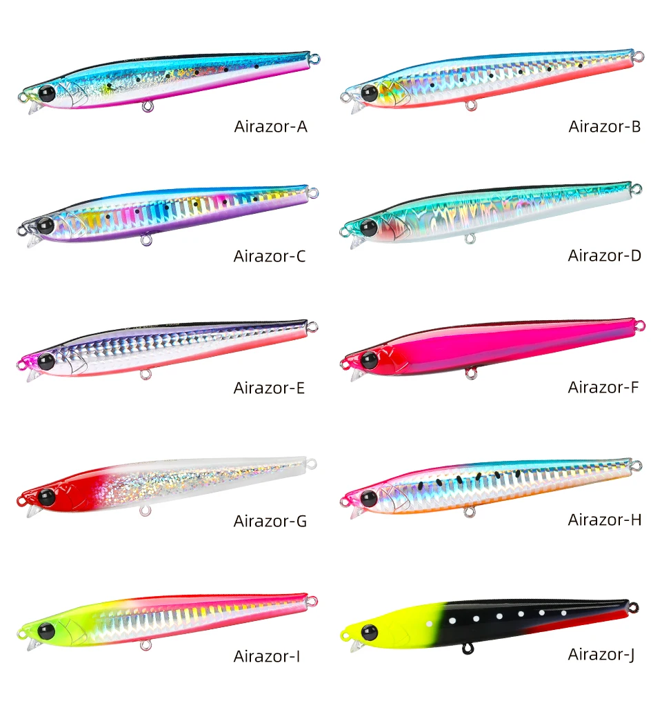 Detalle del diseño del señuelo