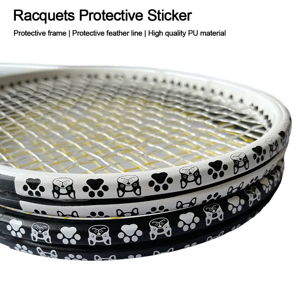 Cinta protectora autoadhesiva para raqueta, antipintura durable