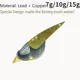 MrLurion señuelo de cuchara metal duro triple para lucio y trucha - imagen 5