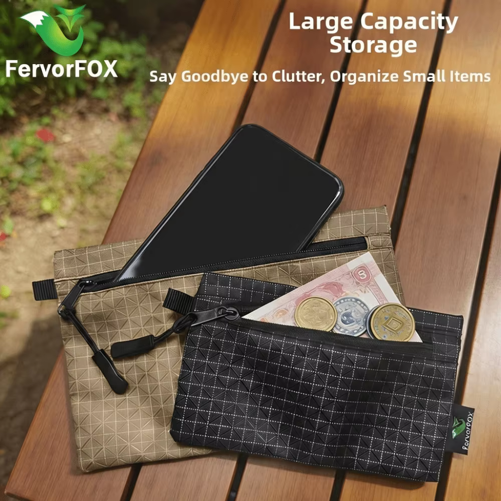 Bolsa Estanca Impermeable para Pesca – Monedero con Cremallera y Compartimento para Llaves - imagen 5