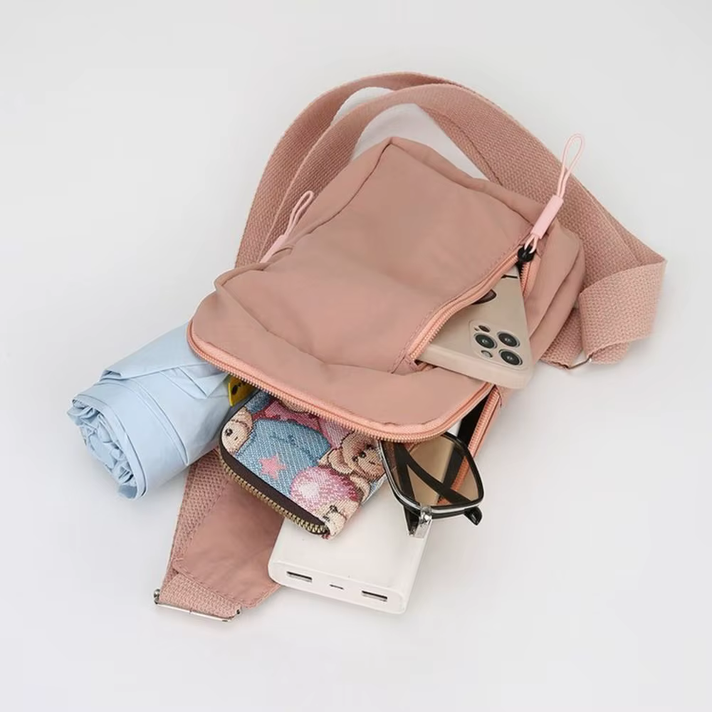 Bolso de Pecho para Pesca Oxford – Multibolsillo, Negro, Amarillo, Blanco, Azul - imagen 4