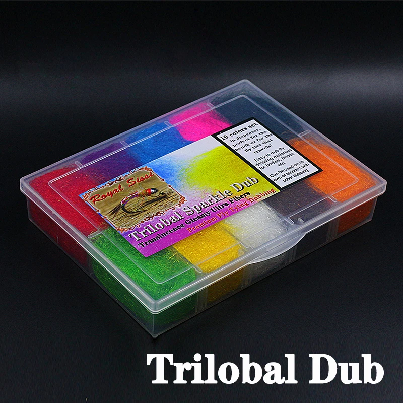 Detalle de trilobal brillante