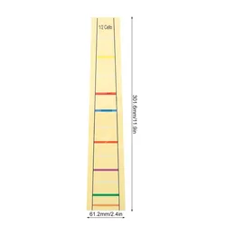 Marcador de posiciones para dedos de cello guía de mástil