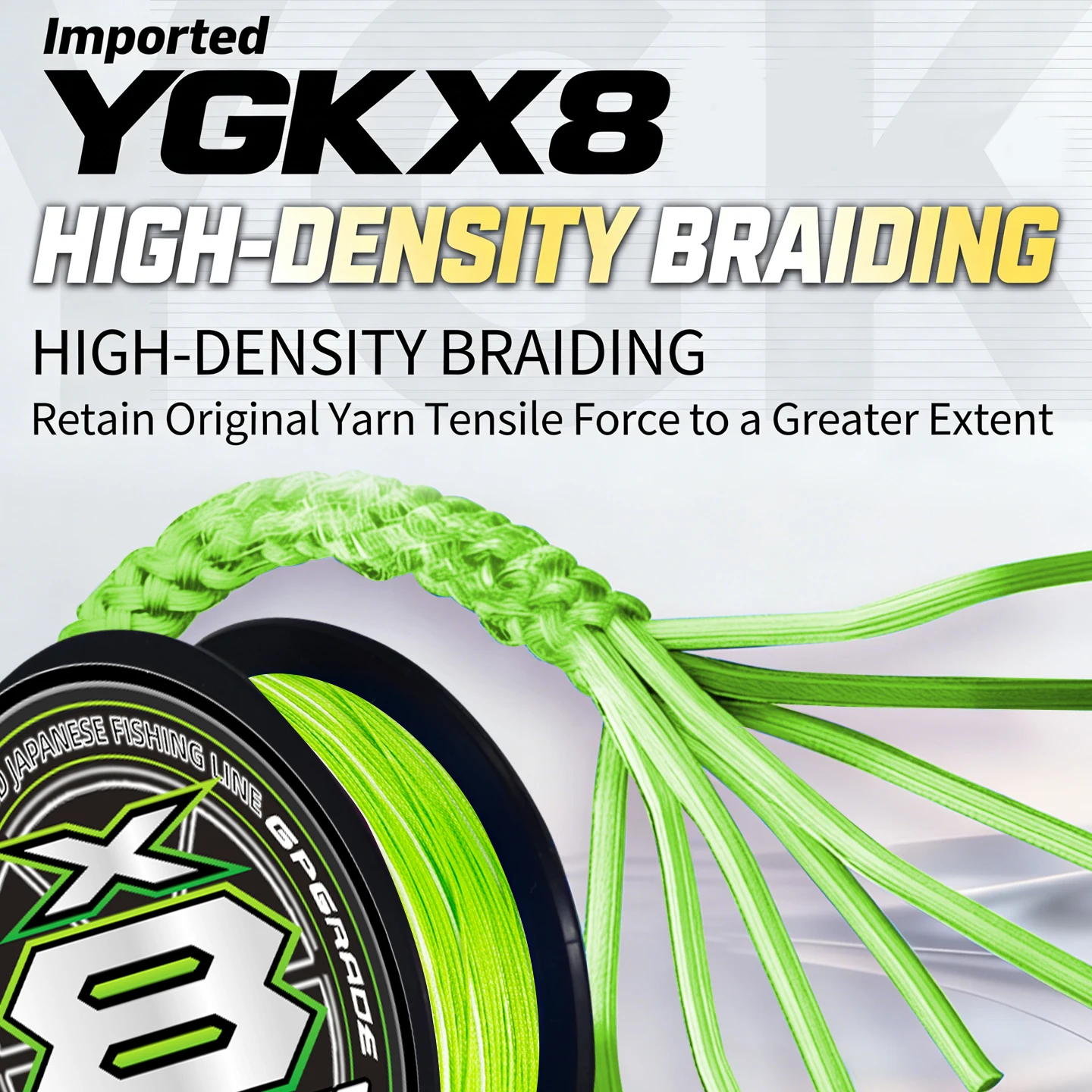 Trenzada YGK G-Soul X8 PE – Resistente mar y agua dulce