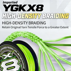 Trenzada YGK G-Soul X8 PE – Resistente mar y agua dulce