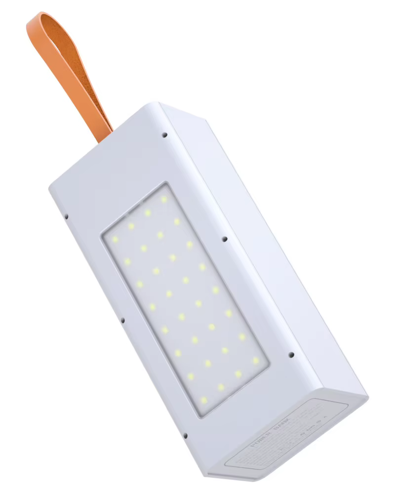 Carcasa Power Bank DIY 18650 con Carga Inalámbrica y Luz Camping - imagen 2