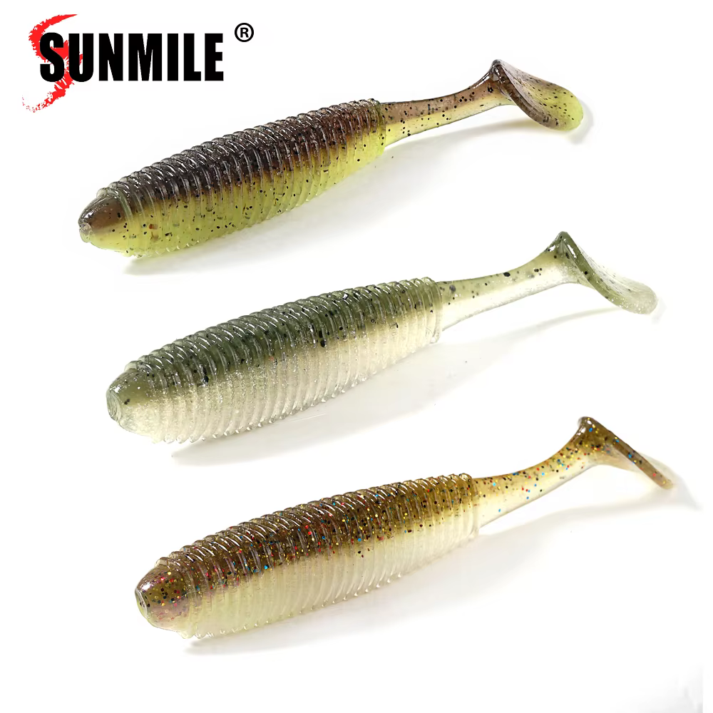 Señuelo de vinilo Sunmile Vibro Fat – Aromatizado para depredadores - imagen 4