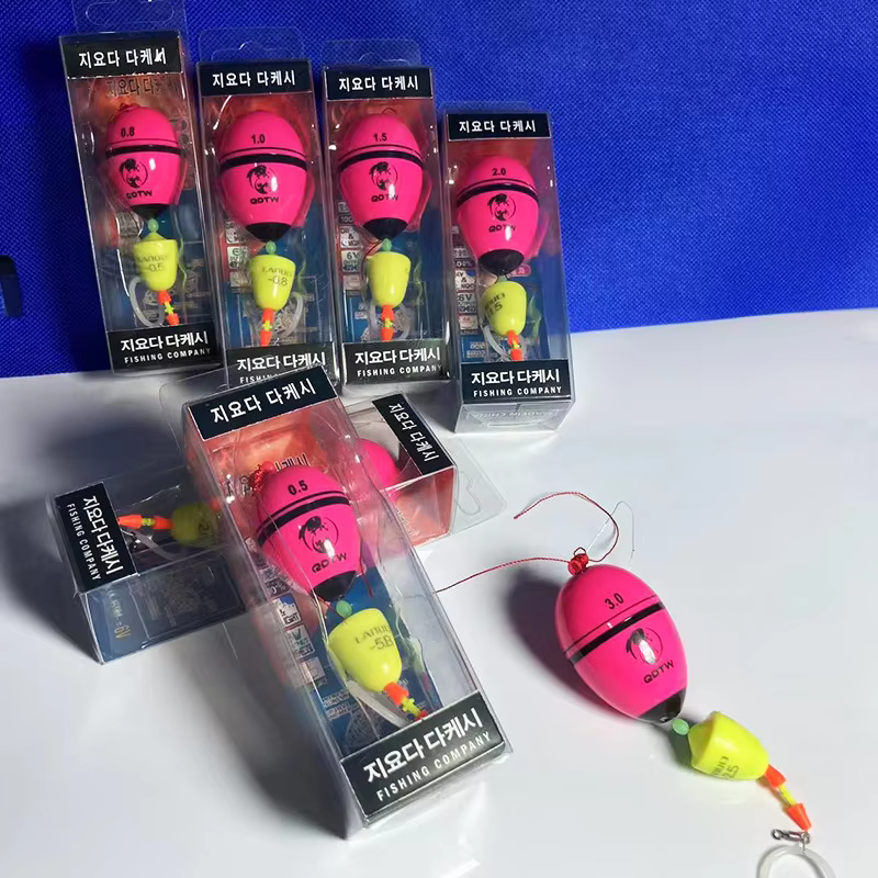 NUNATAK flotador luminoso de pez pargo negro para pesca en roca - imagen 2