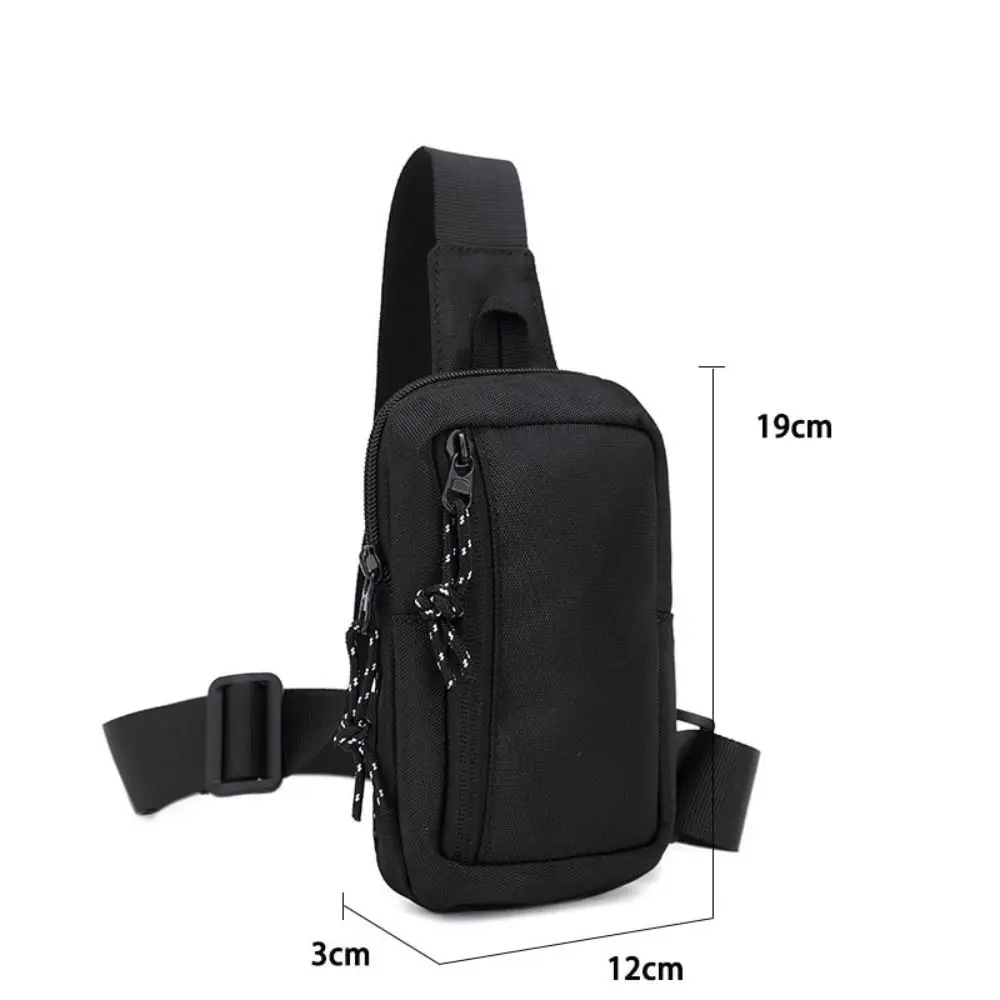 Bolso cruzado casual para hombre, estilo mini pecho