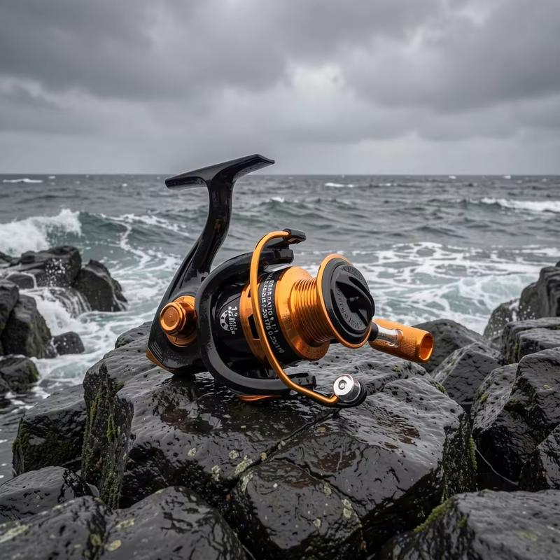 Carrete Ultraligero Serie 9000 para Pesca en Roca – Relación 5.2:1 - imagen 3