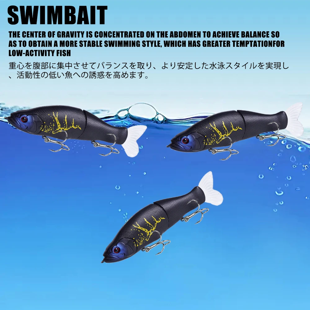 Whopper Isca - Señuelo vibratorio sinking para pesca de lubina y lucio - imagen 2