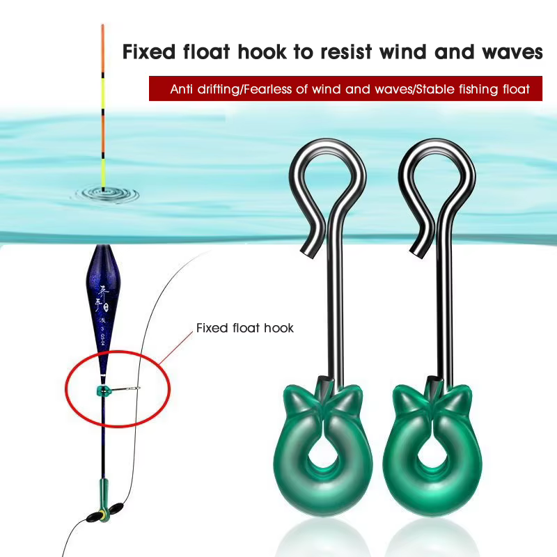 Soporte fijo para flotador de pesca, extraíble y estable - imagen 2