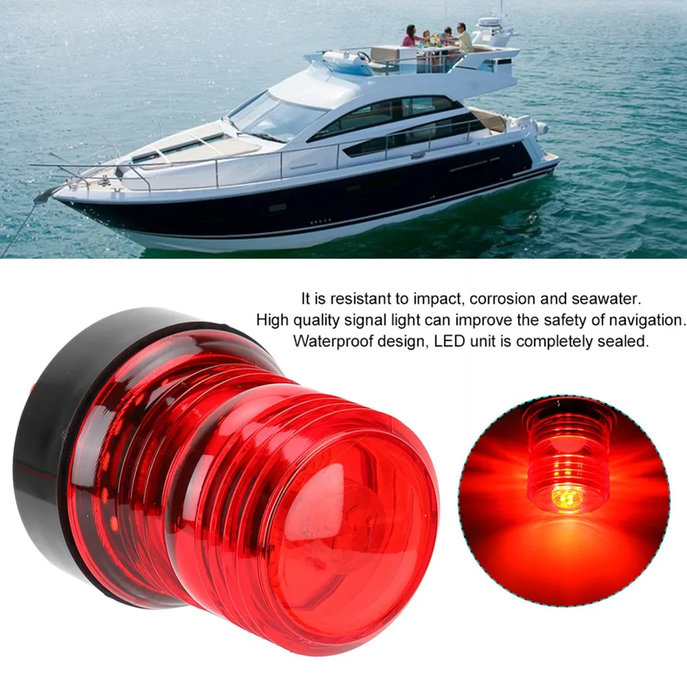 Ángulo de 360 grados y montaje de la luz de vela impermeable