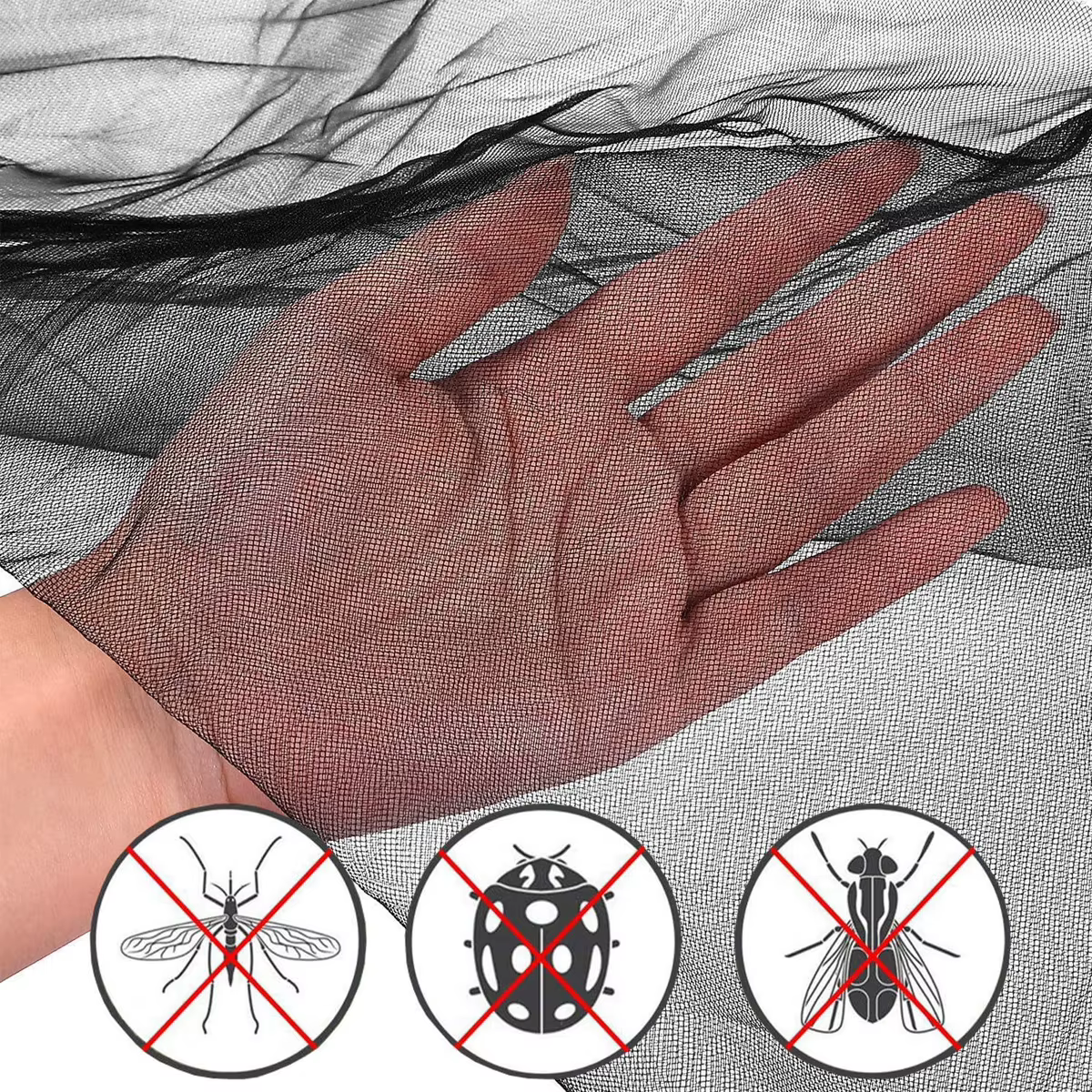 Malla Protectora Anti-Insectos para Pesca al Aire Libre - imagen 2