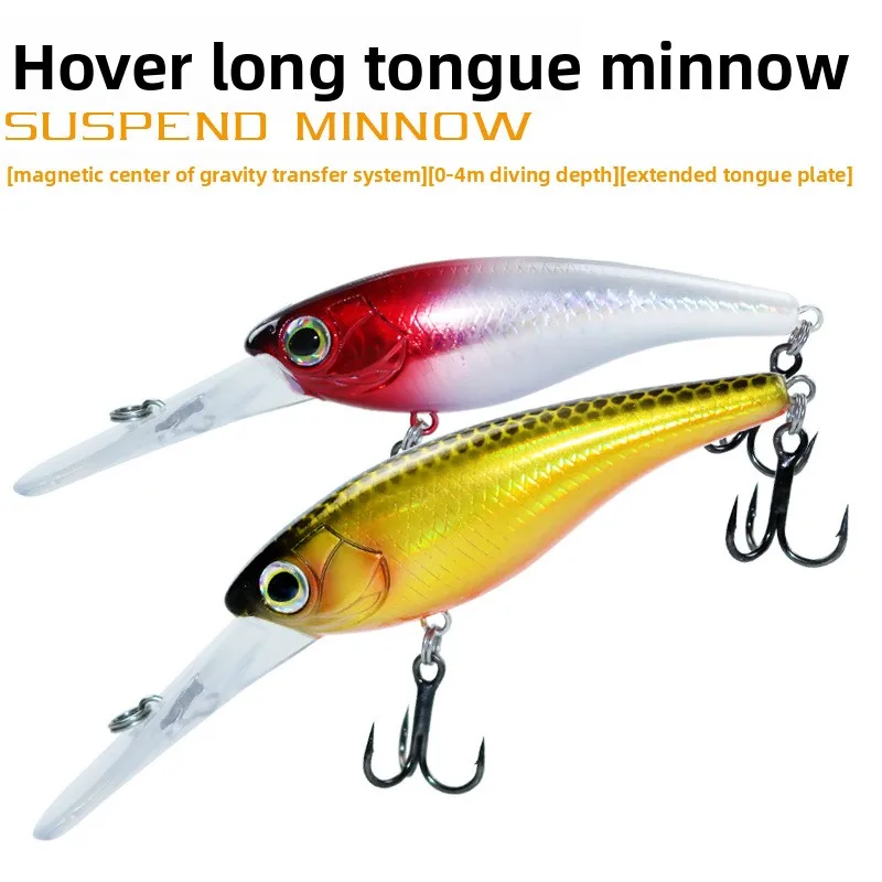 Señuelo jerkbait MUKUN de buceo profundo – Minnow Shad Crankbait - imagen 2