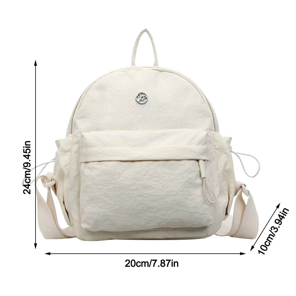 Mochila ligera de lona con diseño coreano