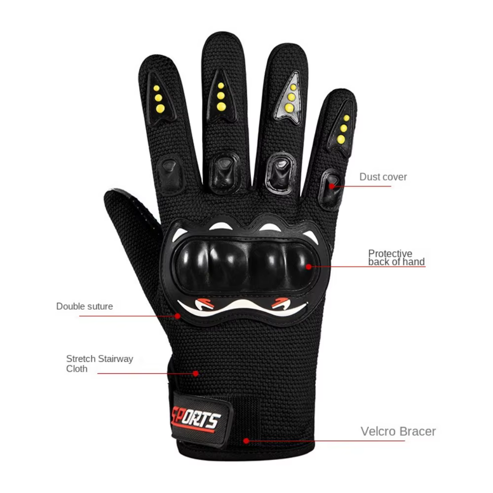 Guantes Ciclismo Dedo Completo Transpirables Antideslizante - imagen 3