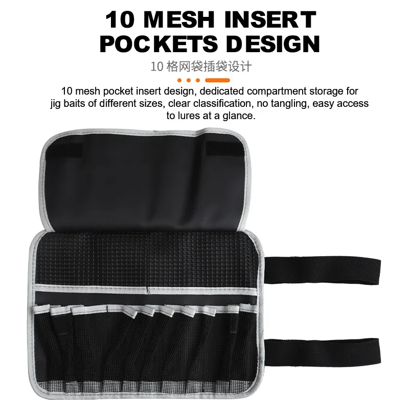 Kit de pesca TEASER con jig y bolsa organizadora de señuelos - imagen 4