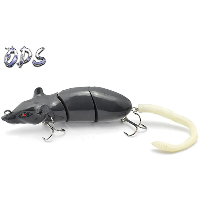 Señuelo de ratón Wobbler multiarticulado para agua salada - imagen 3