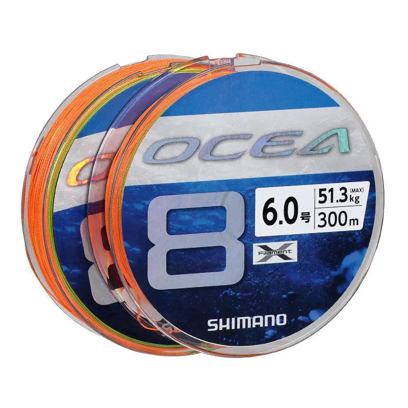 Línea trenzada PE SHIMANO Ocea 8 Braid para jigging y barco - imagen 2